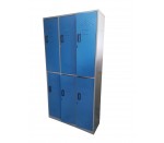 Lockers 3 cuerpos 6 puestos